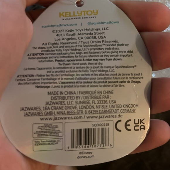 Squishmallows Disney 100 - 14” Steamboat Willy - Picture 4 of 5